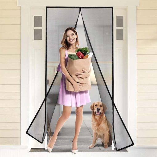 Magnetic Mesh Screen Door