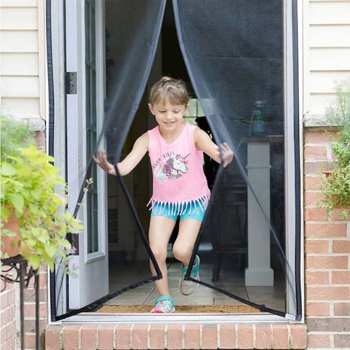Magnetic Mesh Screen Door