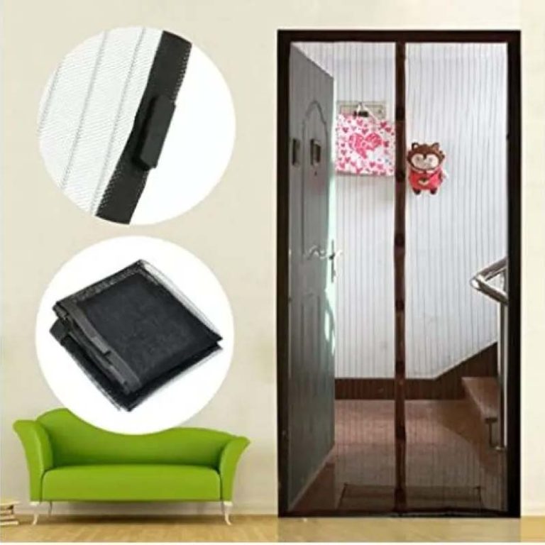 Magnetic Mesh Screen Door