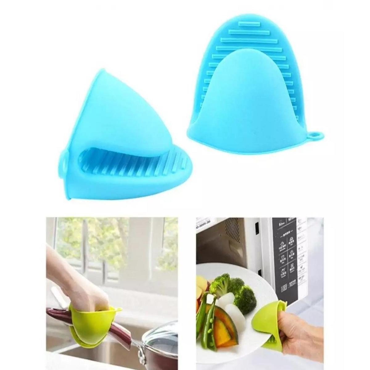 Silicone Pot Handle Holder | Heat Resistant Kitchen Grip Gloves