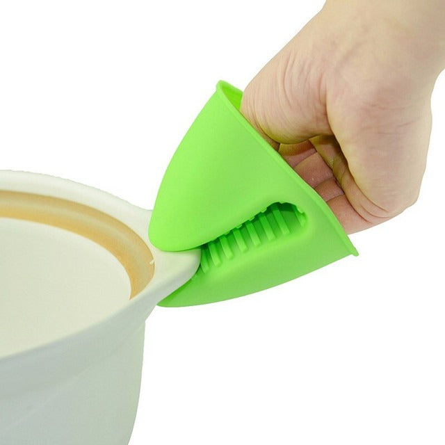Silicone Pot Handle Holder | Heat Resistant Kitchen Grip Gloves