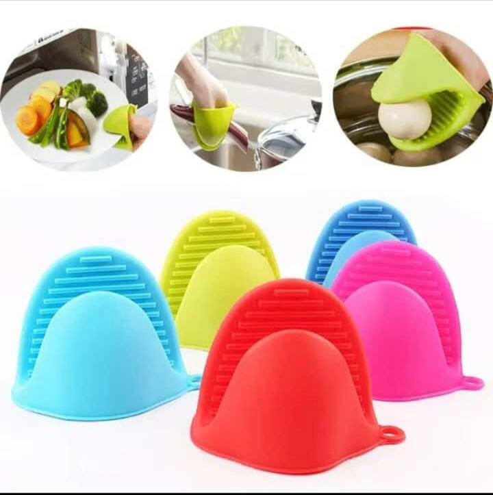 Silicone Pot Handle Holder | Heat Resistant Kitchen Grip Gloves