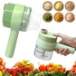 4-in-1 Multifunctional Portable Wireless Vegetable Processor – Electric Vegetable Cutter