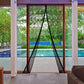 Magnetic Mesh Screen Door