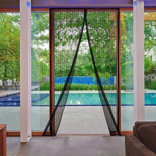 Magnetic Mesh Screen Door