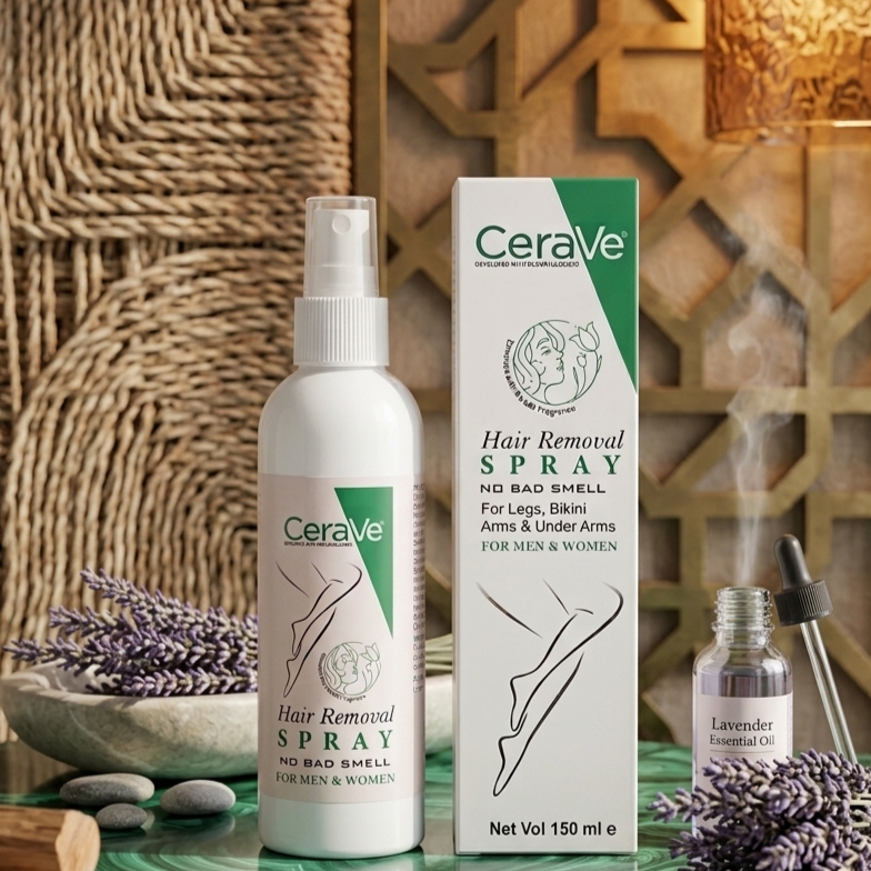 Careve Hair Removal Spray – Painless & Easy Hair Removal Solution for Smooth Skin