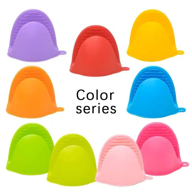 Silicone Pot Handle Holder | Heat Resistant Kitchen Grip Gloves
