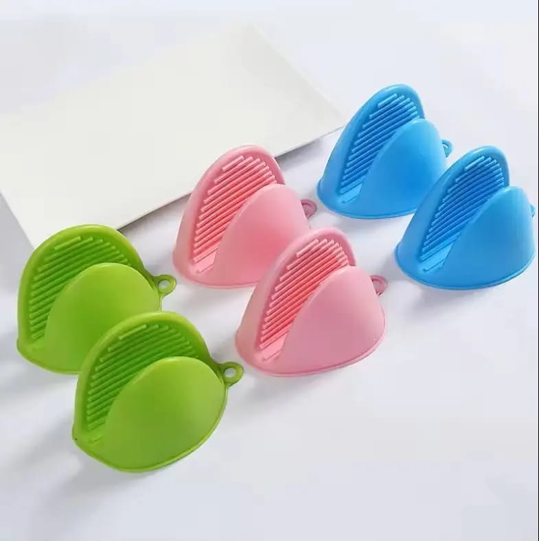 Silicone Pot Handle Holder | Heat Resistant Kitchen Grip Gloves
