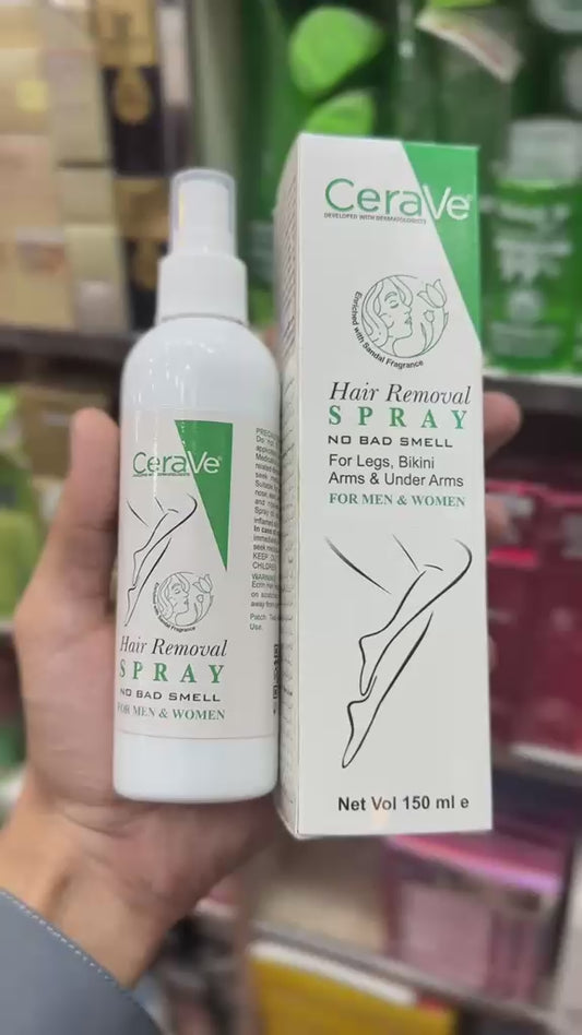Careve Hair Removal Spray – Painless & Easy Hair Removal Solution for Smooth Skin